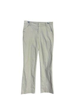 Dickies Kahki Relaxed Bootcut Mid Rise Pants 6 Tall